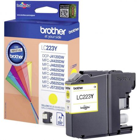 Cartuccia Brother LC223Y giallo MFCJ-4420/4620