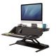 Postazione di lavoro Sit-Stand Lotus nero