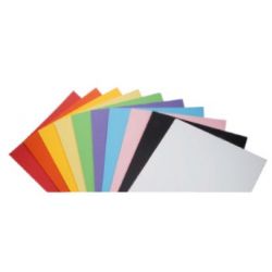 CARTA COLORATA A4 GR.220 FG.100 10 COL. ASS.