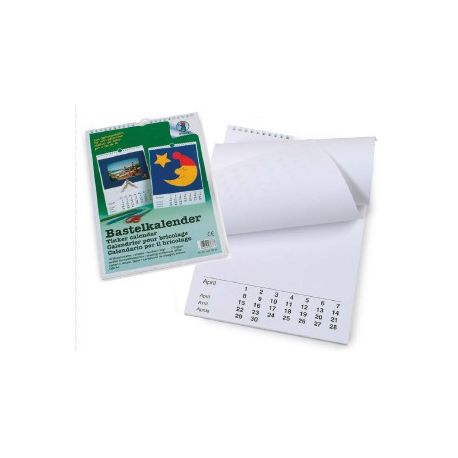 CARTONE DA DECORARE CALENDARIO