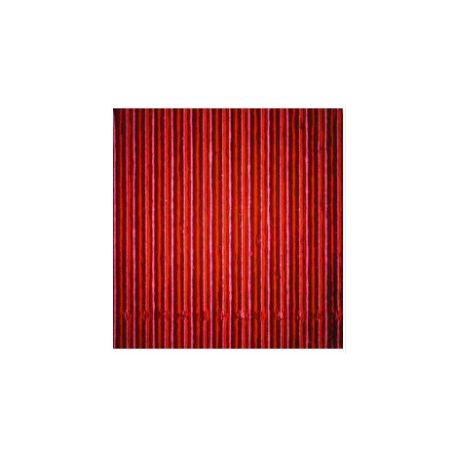 CART/ONDUL DRITTO 50X70 ROSSO METALL.
