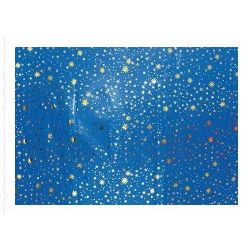 CARTA STELLATA METALLIZZATO CM.70X100