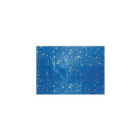 CARTA STELLATA METALLIZZATO CM.70X100