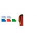 C/METALLIZZATA BICOLORE 50X80 ROSSO/ORO