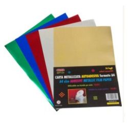 CARTA METALLIZZATA A4 FG.10 GR.100