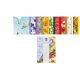 CARTA FIORI FG. 18 MOTIVI ASS. GR. 130 CM. 21X30
