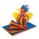 CARTA NIDO D'APE 4 COL. ARCOBALENO FG. 5 GR. 60 CM