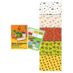 CARTONCINO CON DISEGNI 10 MOTIVI FG.10 GR. 300 CM.