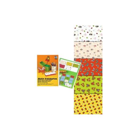 CARTONCINO CON DISEGNI 10 MOTIVI FG.10 GR. 300 CM.