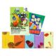 CARTA FIORI FG. 10 COLORI NATURALI GR. 80 CM. 23X3