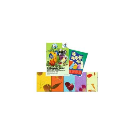 CARTA FIORI FG. 10 COLORI NATURALI GR. 80 CM. 23X3