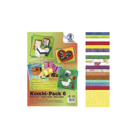 CARTA NATURALE FG. 18 ASSORTITA CM. 23X33