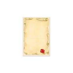 PERGAMENA CM.24X34 FG.10 GR.120 MAPPA DEL TESORO