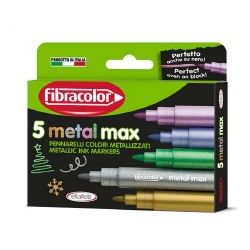 PENNARELLI METAL MAXI 5 COL. ASS.