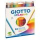 MATITE GIOTTO STILNOVO 24 COLORI