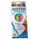 MATITE ACQUARELLABILI GIOTTO 12 COL. CART