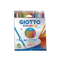 MATITE ACQUARELLABILI GIOTTO 24 COL. CART