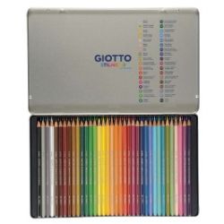 MATITE ACQUARELLABILI GIOTTO 36 COL. MET.