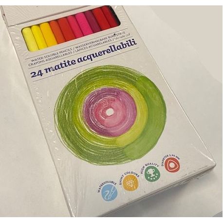MATITE ACQUARELLABILI PRIMO PZ.24