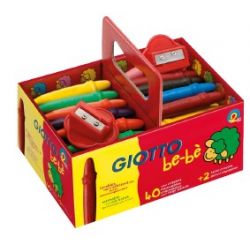 PASTELLI CERA GIOTTO BE-BE' PZ. 40