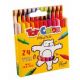PASTELLI CERA CARIOCA 24 COLORI