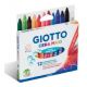 PASTELLI CERA MAXI GIOTTO 12 COL