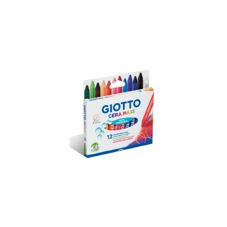 PASTELLI CERA MAXI GIOTTO 12 COL