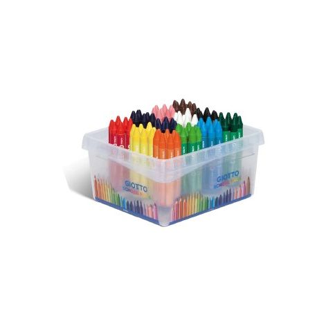 PASTELLI CERA MAXI GIOTTO PZ. 96 SCHOOLPACK