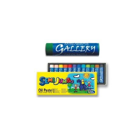 PASTELLI OLIO JUMBO 12 COLORI