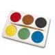 ACQUARELLI JUMBO TAVOLOZZA + 6 COLORI + PENNELLO M