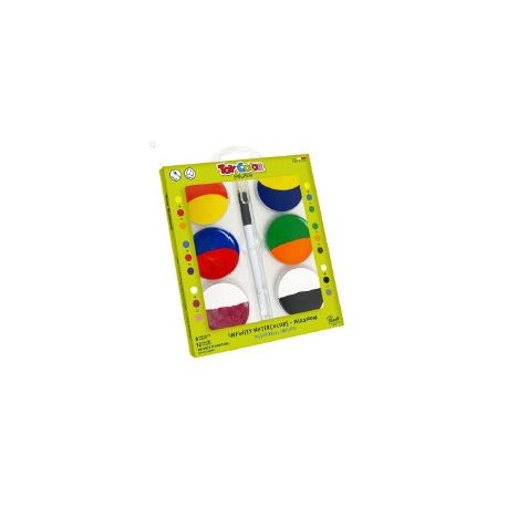 ACQUARELLI MAXI COLORMIX PASTIGLIE ? 57 PZ.6 BI-CO