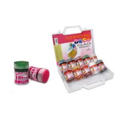 TEMPERA VETRO/METALLO TRASPARENTE DECO VALIGETTA 1