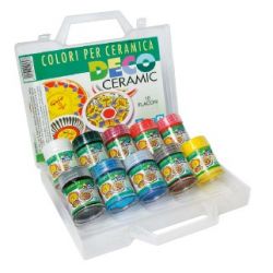 TEMPERA VETRO/CERAMICA COPRENTI DECO BLISTER 5 COL