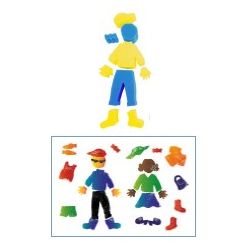 TIMBRI IN SPUGNA IMPRONTE BAMBINI PZ. 23