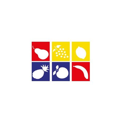 STENCIL FRUTTA PZ. 6