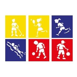 STENCIL SPORT PZ. 6