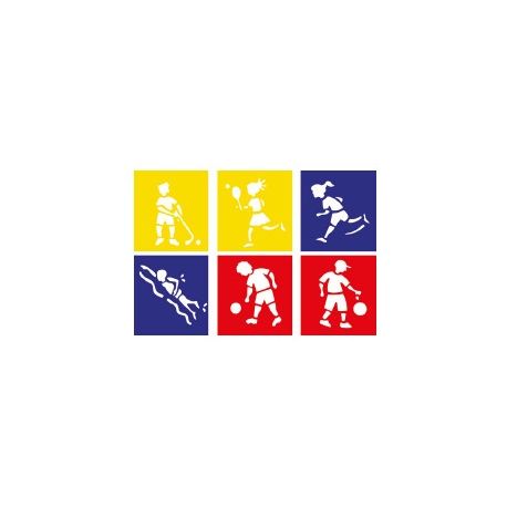 STENCIL SPORT PZ. 6