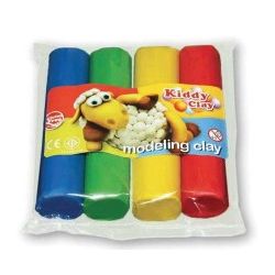 PLASTILINA KIDDY CLAY GR.454 - 4 COL. ASS.