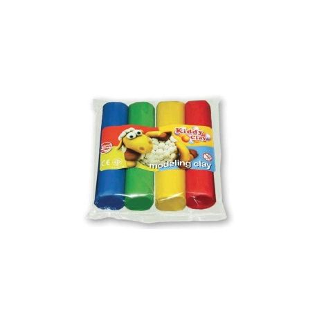 PLASTILINA KIDDY CLAY GR.454 - 4 COL. ASS.