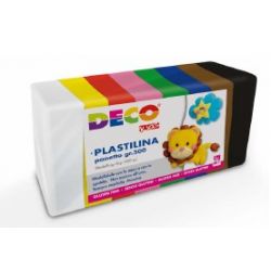 PLASTILINA DECO 8 COL. ASS. TOT. GR. 500