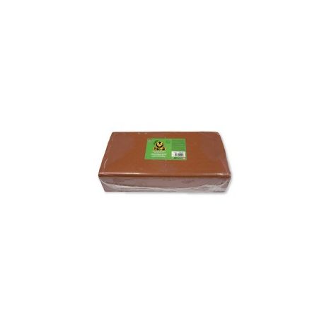 CRETA NATURALE PANETTO KG. 1,5 COLORE ROSSO