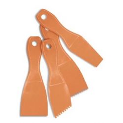 SPATOLA IN MATERIALE ACRILICO CM. 17 PZ.4