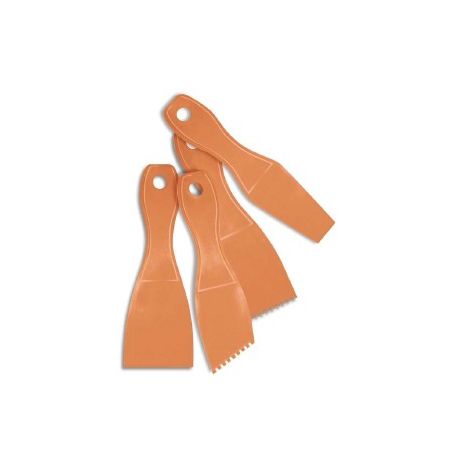 SPATOLA IN MATERIALE ACRILICO CM. 17 PZ.4