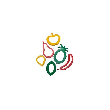 FORMINE PER MODELLARE FRUTTA PZ. 6