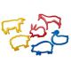 FORMINE PER MODELLARE MAXI ANIMALI CORTILE PZ. 6