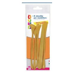 STECCHE X MODELL. IN PLASTICA CM.18 PZ. 5