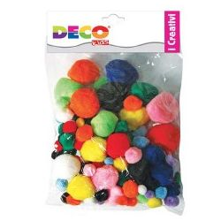 PON PON BUSTA COLORI ASS.TI PZ.100