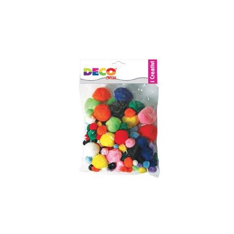 PON PON BUSTA COLORI ASS.TI PZ.100