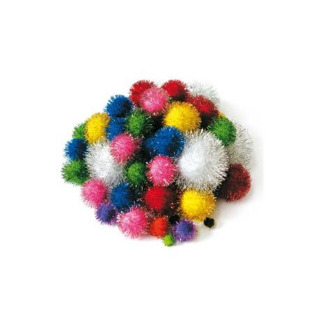 PON PON BUSTA COLORI METALLIZZATA PZ.100