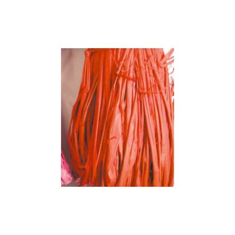 RAFIA NATURALE GR.50 ROSSO CARDINALE
